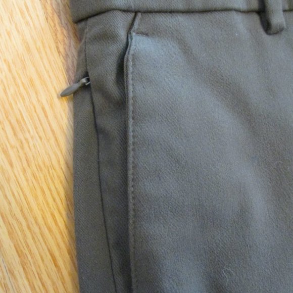 DOCKERS PREMIUM MEN'S SIZE 36 X 30 TROUSER OLIVE GREEN RELAXED FIT PANTS SLACKS - Picture 6 of 16